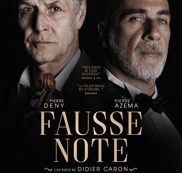 Fausse Note – Théâtre de la contrescarpe – jusqu’au 5 Janvier 2020