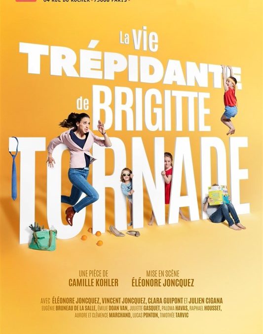 La vie trépidante de Brigitte Tornade – Théâtre Tristan Bernard – jusqu’au 31 janvier 2020