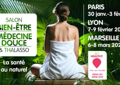 Salon du Bien être et de la médecine douce – 30 Janvier – 3 février – Porte Versailles
