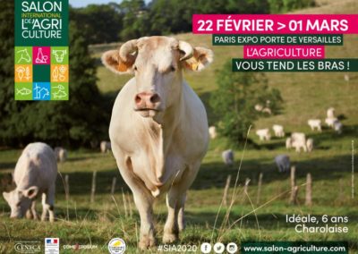 Salon International de l’Agriculture – Porte Versailles – du 22 février au 1er mars 2020
