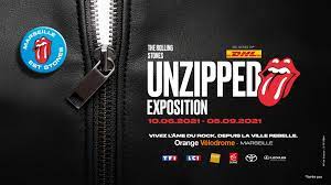 Exposition “Unzipped” – Plongée immersive dans l’univers des Rolling Stones du 10 Juin au 5 Septembre 21 – Marseille